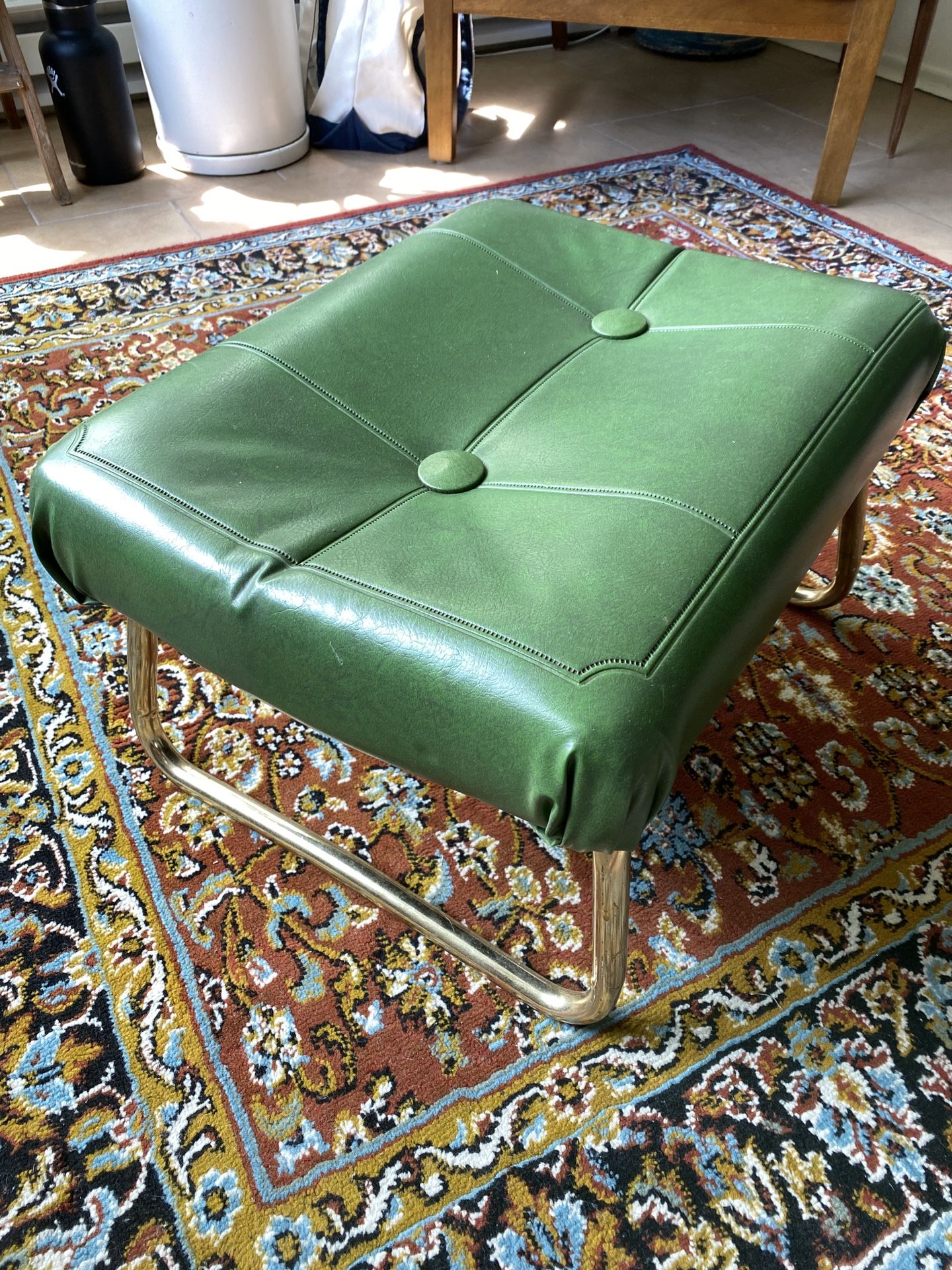 Mcm Green Pearl Wick Leg Lounger Adjustable Foot Rest for Sale in Seattle WA OfferUp