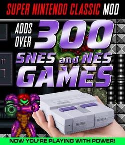 Mod your Snes Super Nintendo with 1600 games