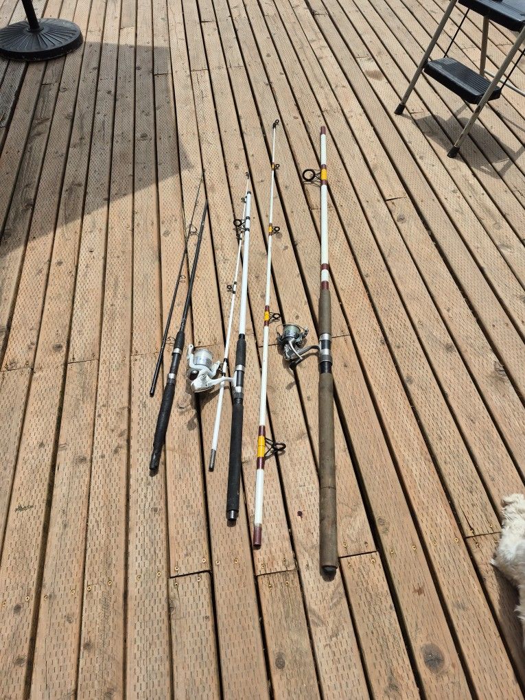 3 Fishing Rods 🎣 All For Only $40