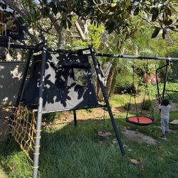 Vuly Playset Playground Swing Surfboard Bungee 