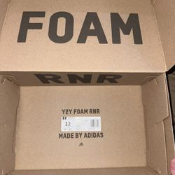 Adidas Foam Runner Stone Taupe Size 12