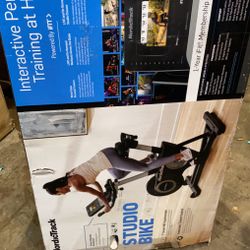 NordicTrack Studio Bike with 7” Smart HD Touchscreen and 30-Day iFIT Family Membership