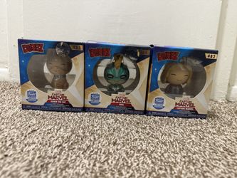 Captain Marvel Dorbz Set