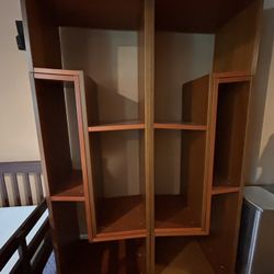 Wood Bookshelf 