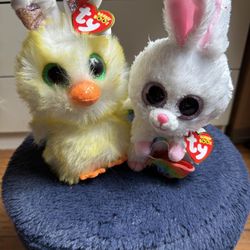 2pcs Ty Beanie Boo’s collection Coop & Sunday  Very good condition  Smoke free home