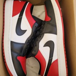 Jordan 1 Low Bred Toe