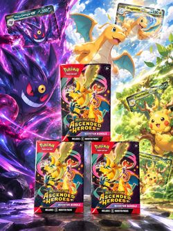 Pokémon Mega Evolution Ascended Heroes Booster Bundle