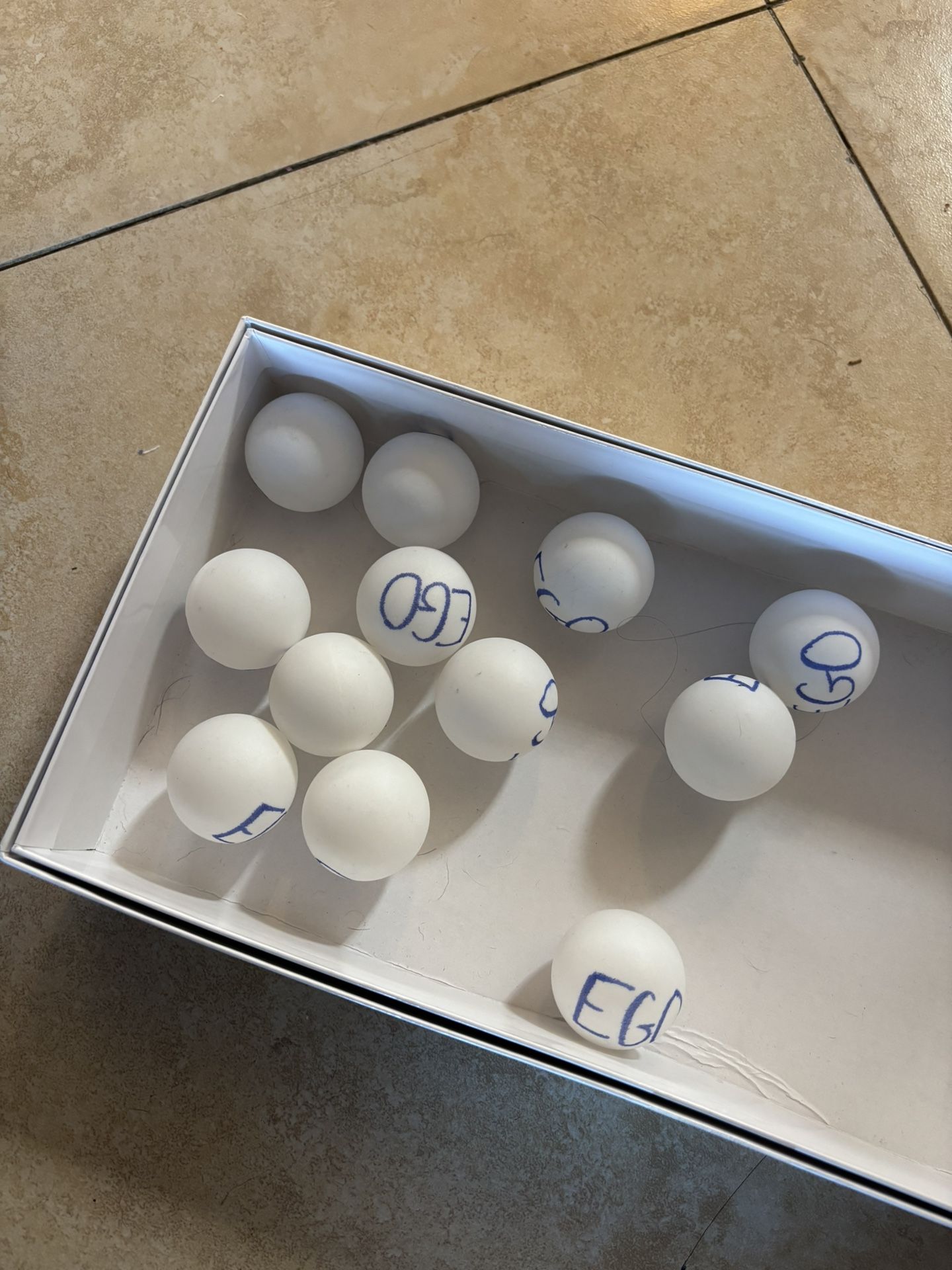Ping Pong Balls