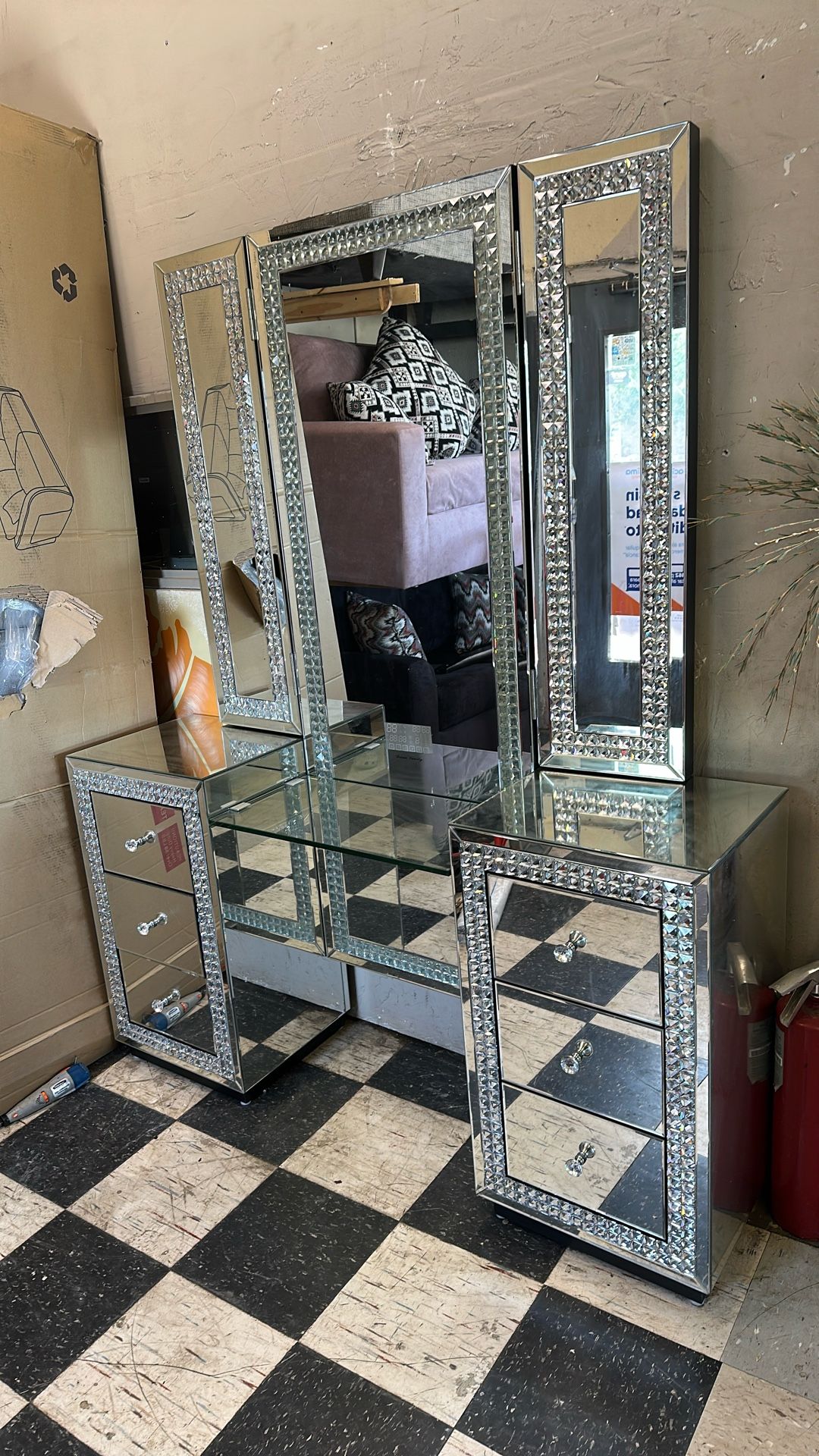 Bluetooth LED Mirror Vanity