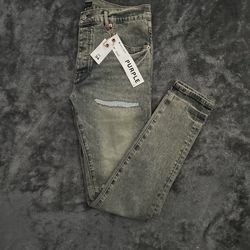 Purple jeans
