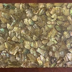 Abalone Shell Marble Table Top Center Piece