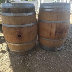 Leoness Cellars Wine Barrels