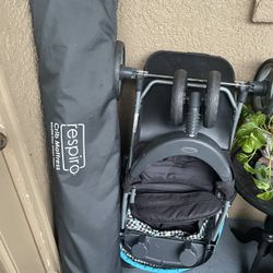 Expiro Crib Mattress And Baby Stroller Set 