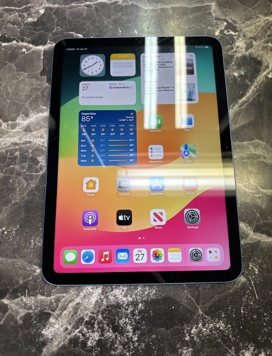 iPad 10th Generation Blue