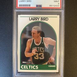 1989 Hoops Larry Bird #150 PSA 9 Celtics