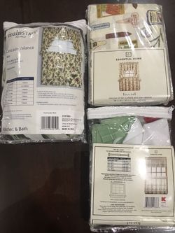 3 Sets Kitchen curtains new