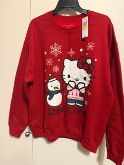 Hello Kitty Holiday Crewneck Sweatshirt by Love Tribe