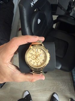 Brand New Armani Exchange Gold Watch