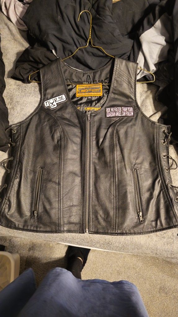 Leather Vest