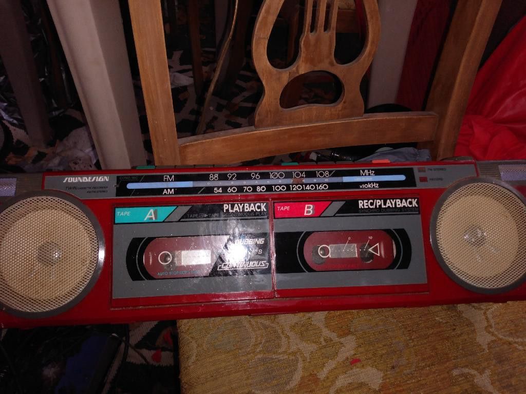 Vintage 4742 Red Sound Design Cassette