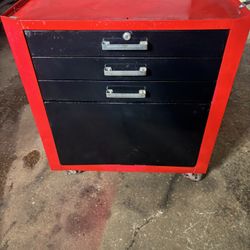 3 Drawer Rolling Tool Box