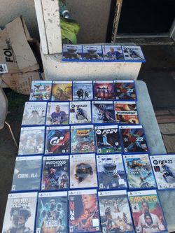 Playstation 5 PS5 Games are $40! Each or 3 for $100!. Steelbook edition are $100! Each. PS4 Games are $30! Each or 4 for $100! Trade for CGC BECKET PS