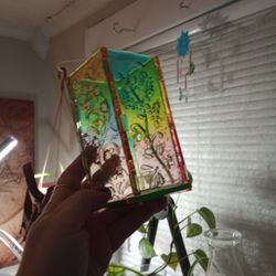 Hand Crafted Resin Candle Holder