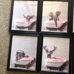 Cute Farm Animals Canvases 