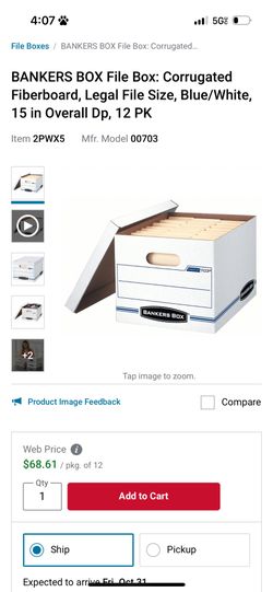 File Boxes Box Of 20 Units 