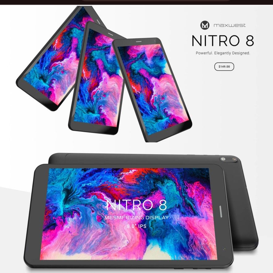Maxwest Nitro 8" Tablet