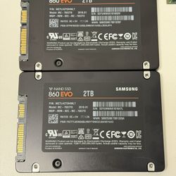 Samsung SSD’s M.2 and 2.5