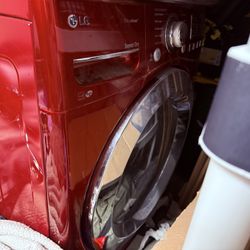 LG USED WORKING RED DRYER