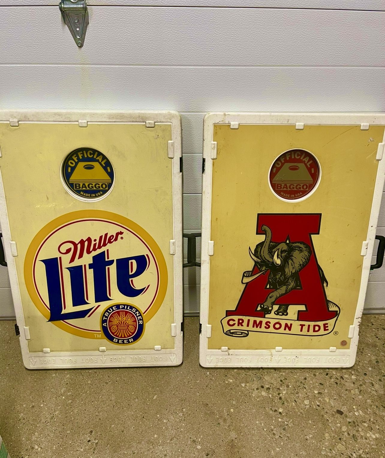 Custom Made Vintage Official Baggo Corn Hole Board Games ( PLS READ THE DESCRIPTION)