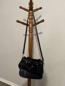 Vintage Liz Claiborne Pebbled Leather Drawstring Bucket Bag