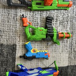 Nerf  Guns ,Mags, Attachments