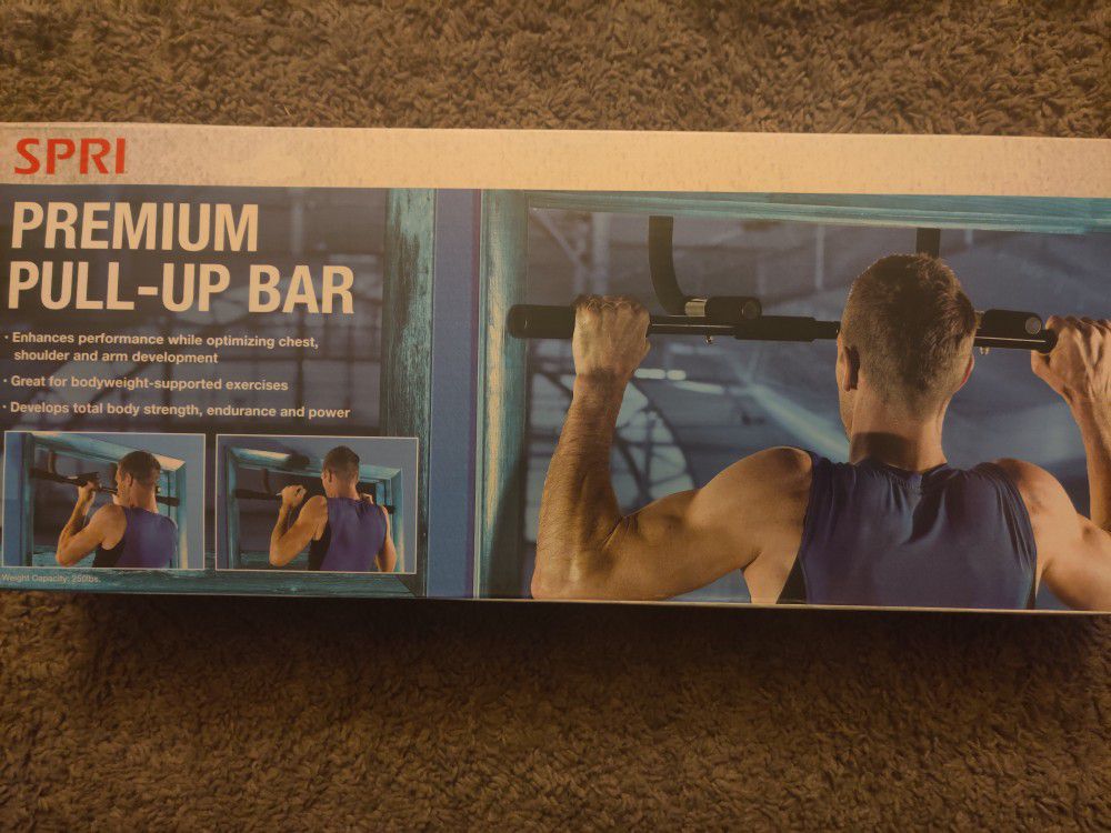 SPRI Premium Pull-up Bar Workout