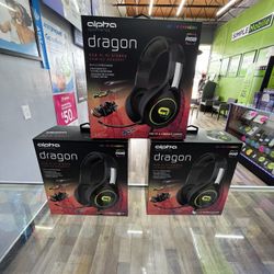 Dragon Alpha Gaming Headsets