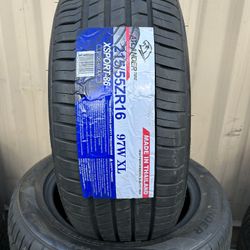 Set of brand New Tires 215/55/16 215/55R16