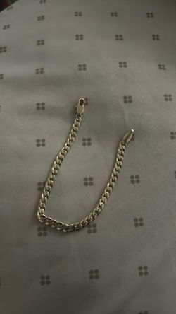 Gold plated Cuban bracelet