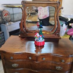 Antique Vanity Dresser 
