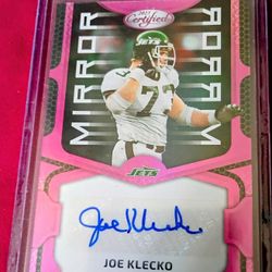 2023 Panini Mirror Joe Klecko 23/75 Autograph MS75 Card 
