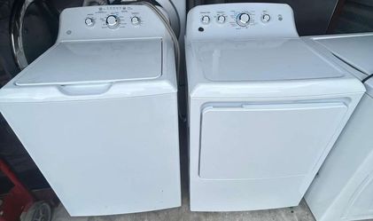 GE washer and dryer