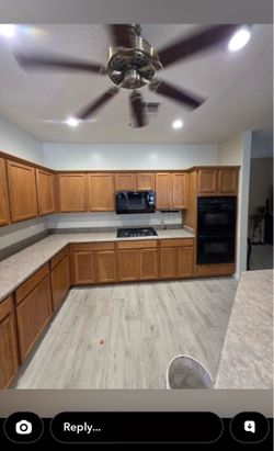 Kitchen cabinets