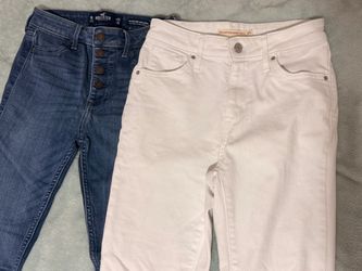 Hollister and Levi's High Rise Jeans Bundle
