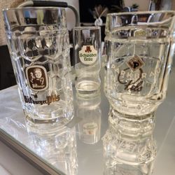 German Steins/ 5 Liter Keg (empty)
