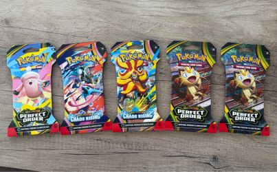 5 Packs of Pokemon Cards