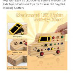 Switch Busy Board For Kids AGES 3+