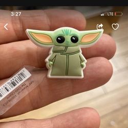 Baby Yoda Crocs Pin