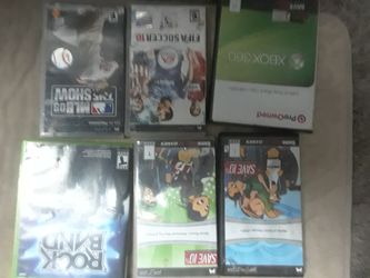 PSP and Xbox 360 games