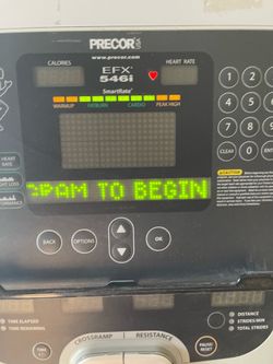 Precor Ellipitical EFX 546i refurb